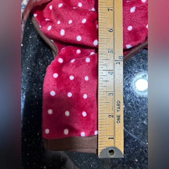 Host Pick🎉Luv Gear Red Reindeer Dog Pajamas Sweater Costume w/ Antlers Small M - Picture 5 of 12